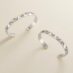 Child's Birds and Flowers Bracelet