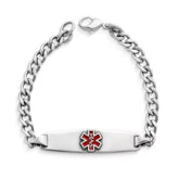 Enameled Medical Alert Bracelet