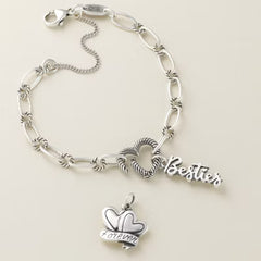 Changeable Heart Charm Bracelet