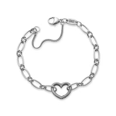 Changeable Heart Charm Bracelet