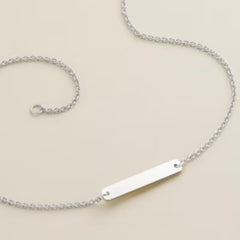 Petite Engravable Horizon Anklet