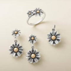 Blooming Daisies Dangle Earrings