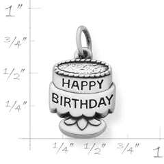 Tiny Birthday Cake Charm