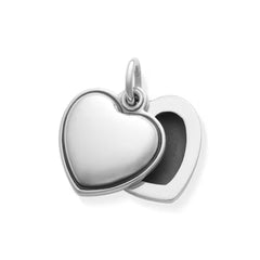 Swivel Heart Locket Charm