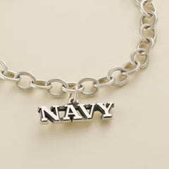 "Navy" Charm