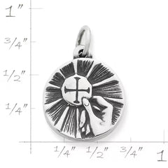 First Communion Medal Charm