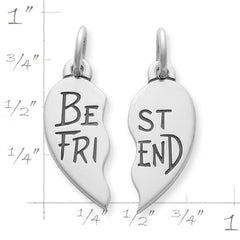 "Best Friend" Charm Set