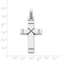 Plain Latin Cross Pendant