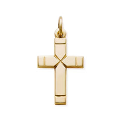 Small Plain Latin Cross Charm