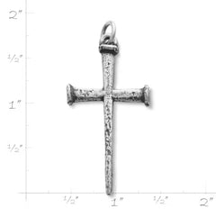 Nail Cross Pendant
