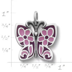 Enamel Butterfly Charm