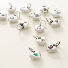 Keepsake Heart Birthstone Charm