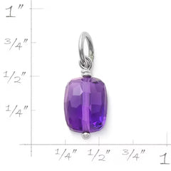 Faceted Gemstone Bead Pendant