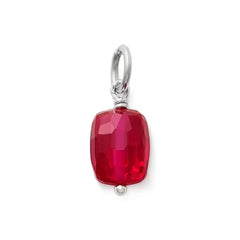 Faceted Gemstone Bead Pendant