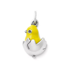 Enamel Chicks Rule Charm