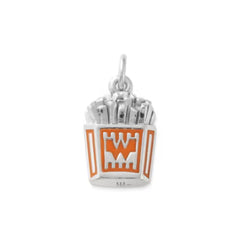 Enamel Whataburger French Fries Charm