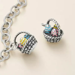 Enamel Easter Basket Charm