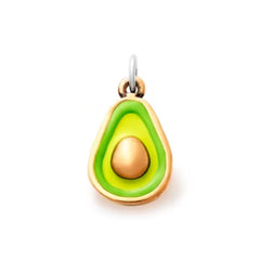 Enamel Avocado Charm