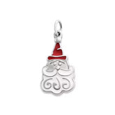 Enamel Sweet Santa Charm