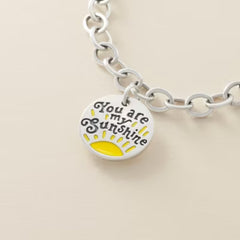Enamel "You Are My Sunshine" Charm