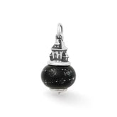 Haunted House Art Glass Charm
