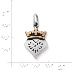 Queen of My Heart Charm