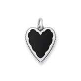 Enamel Heart Charm