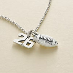 Engravable Football Charm