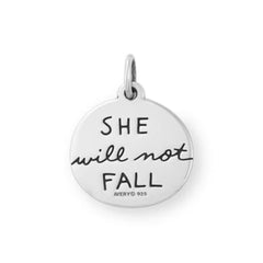 "God Is Within Her" Charm