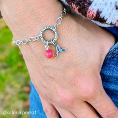 Mini Art Glass Bead Charm