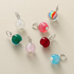 Mini Art Glass Bead Charm