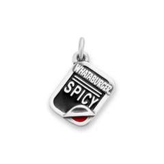 Enamel "Whataburger Spicy" Ketchup Charm