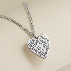 Love Words Charm