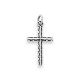 Petite Elegant Cross Charm