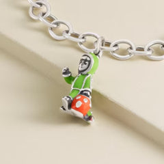 Enamel Halloween Dinosaur Costume Charm