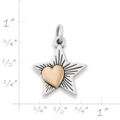 Love in the Stars Charm