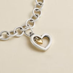 Petite Heart of Gold Charm