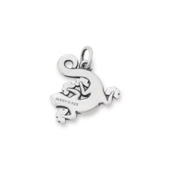 Enamel Festive Gecko Charm