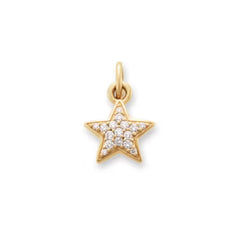 Diamond Pave Star Pendant