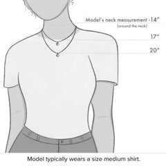 Horizon Cross Necklace