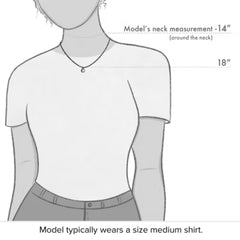 Petite Latin Cross Necklace