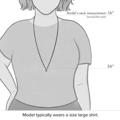 Leather Cross Shield Necklace