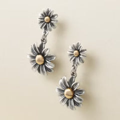 Blooming Daisies Dangle Earrings