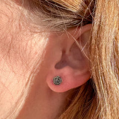 Rose Ear Studs