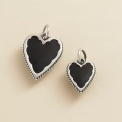 Enamel Heart Charm