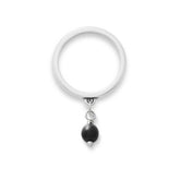 Glass Enhancer Bead Dangle Ring