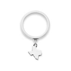 Texas Mini Charm Dangle Ring