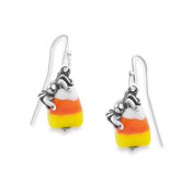 Sweet and Spooky Halloween Art Glass Earrings