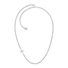 Horizon Cross Necklace