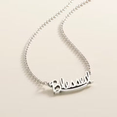 "Blessed" Necklace